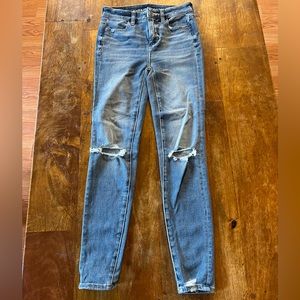 American Eagle Super Stretch Jeans size 000